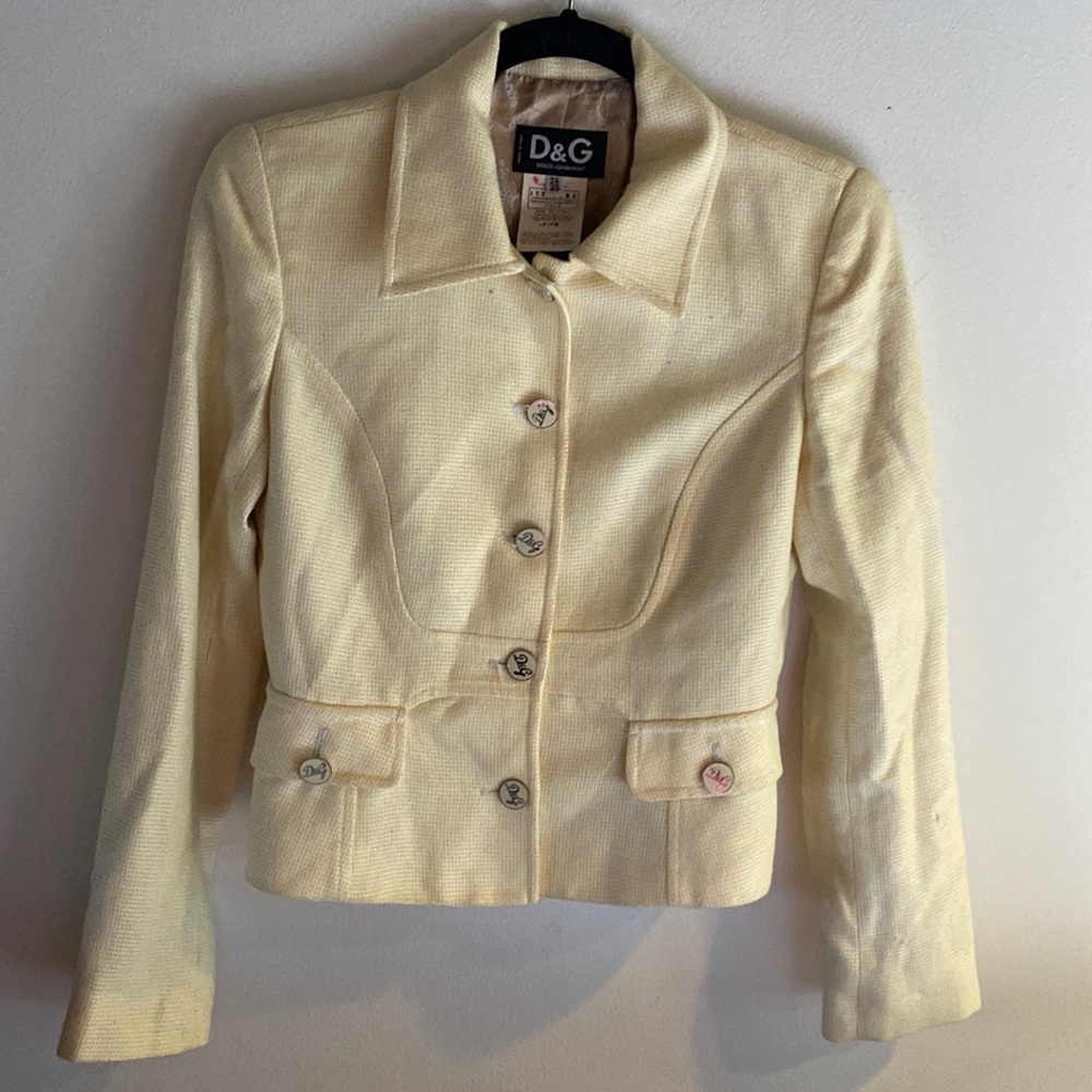 Dolce&Gabbana tweed like blazer